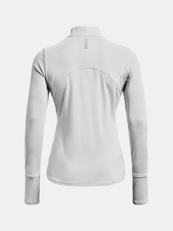 Футболка Under Armour Qualifier Run 2.0 1/2 Zip W - сіра