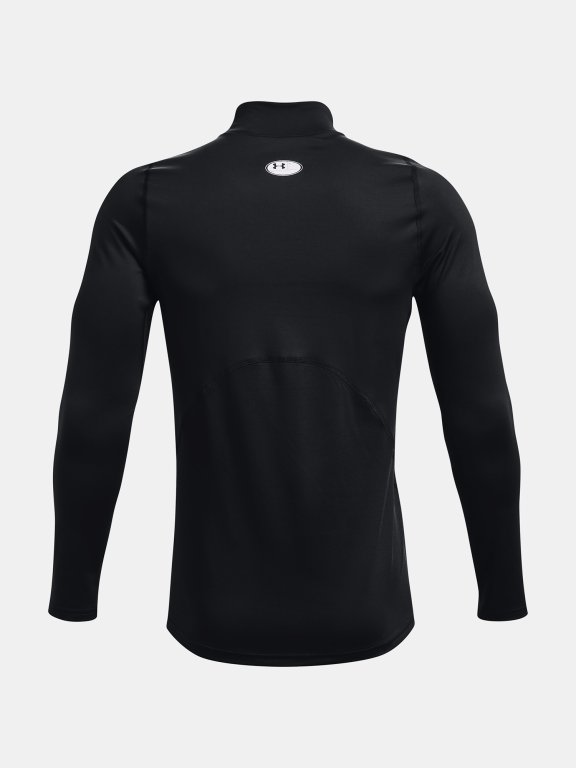 Футболка Under Armour CG Armour Fitted Mock-BLK