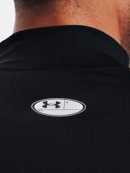 Футболка Under Armour CG Armour Fitted Mock-BLK
