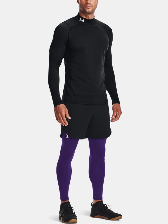 Футболка Under Armour CG Armour Fitted Mock-BLK