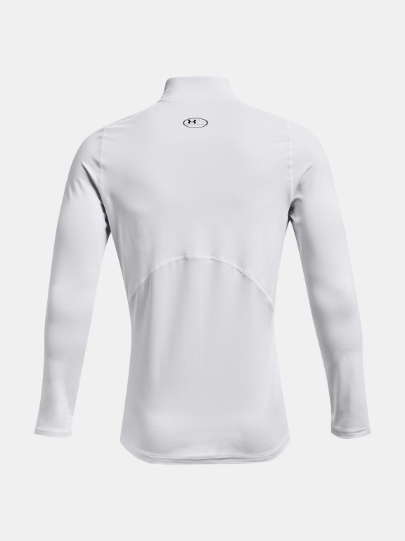 Футболка Under Armour UA CG Armour Fitted Mock-WHT