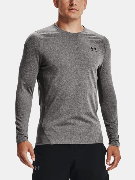 Футболка Under Armour CG Armour Fitted Crew M - сіра