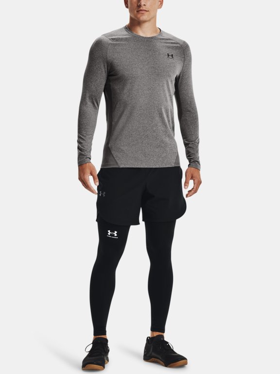 Футболка Under Armour CG Armour Fitted Crew M - сіра
