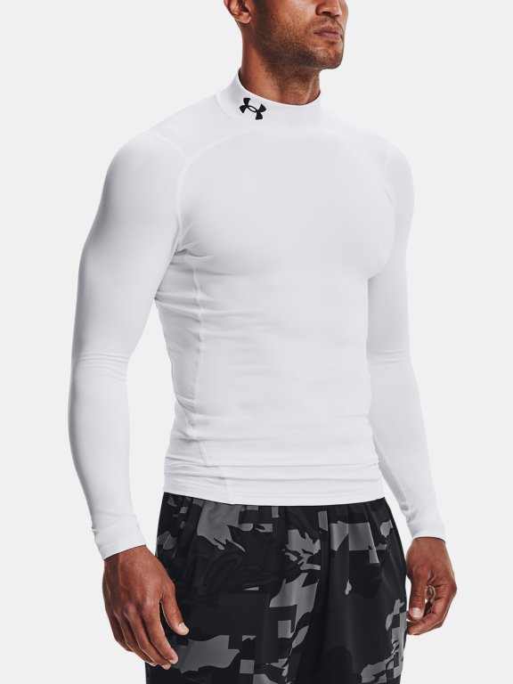 Футболка Under Armour CG Armour Comp Mock M - біла