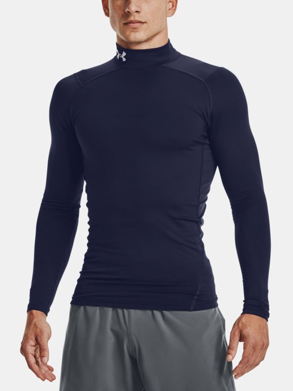 Футболка Under Armour CG Armour Comp Mock M - синя