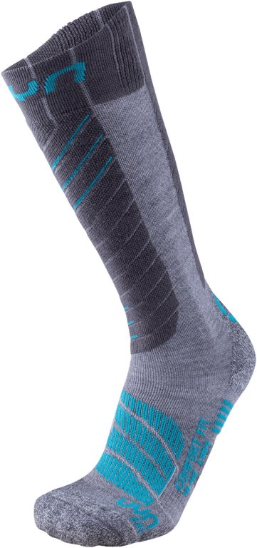Шкарпетки UYN Ski Comfort Fit W - сірі/сині