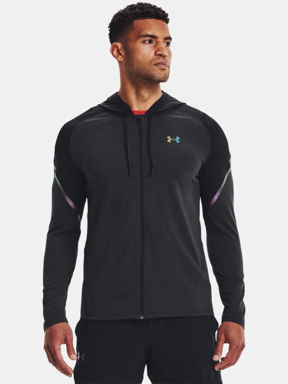 Mikina Under Armour UA Rush FZ Hoodie-BLK