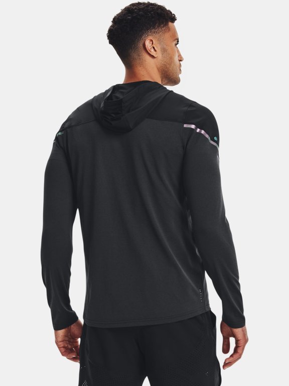 Mikina Under Armour UA Rush FZ Hoodie-BLK