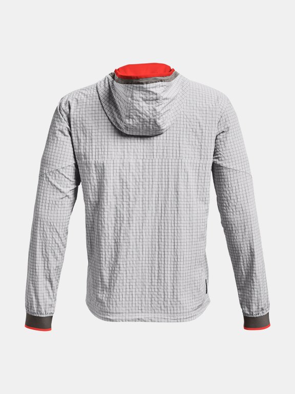 Bunda Under Armour RUSH LEGACY Storm Windbreaker - sivá