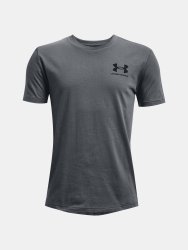 Футболка Under Armour UA Sportstyle Left Chest SS-GRY