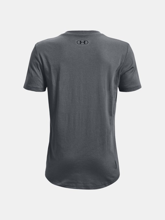 Футболка Under Armour UA Sportstyle Left Chest SS-GRY