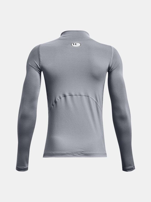 Футболка Under Armour UA HG Armour Mock LS-GRY