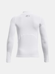Футболка Under Armour UA HG Armour Mock LS-WHT