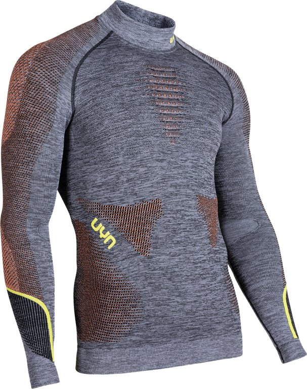 Футболка UYN AMBITYON UW Shirt Long Sleeve - сіра