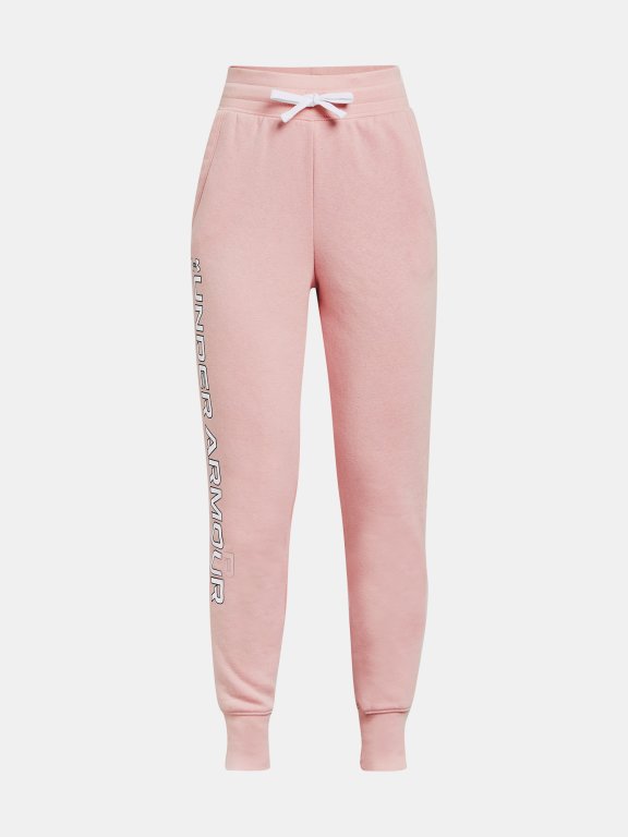 Штани Under Armour Rival Fleece Joggers J - рожевий