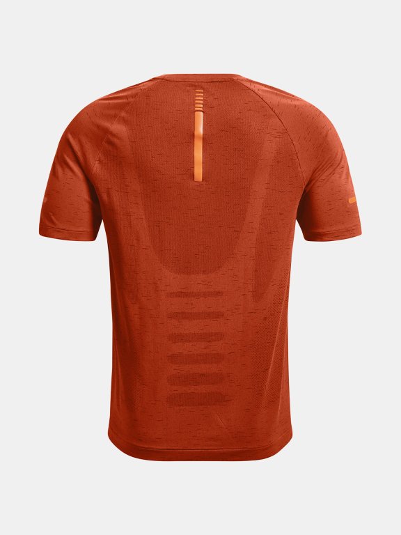 Tričko Under Armour UA Seamless Run SS - oranžová