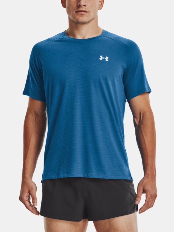Tričko Under Armour Streaker Tee M - modrá