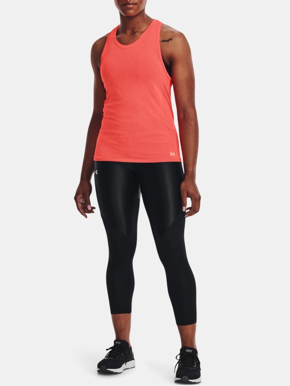 Under Armour UA Seamless Run Tank-ORG