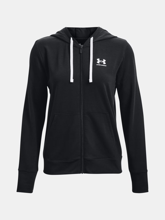 Худі Under Armour Rival Terry FZ Hoodie-BLK W - чорне
