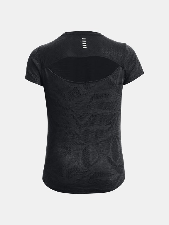 Футболка Under Armour UA Streaker Jacquard Tee W - чорна