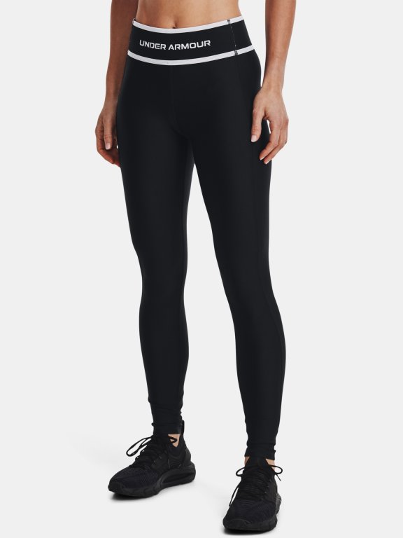 Легінси Under Armour Armour Branded WB Leggings W - чорні