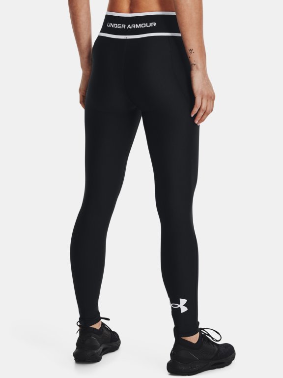 Легінси Under Armour Armour Branded WB Leggings W - чорні