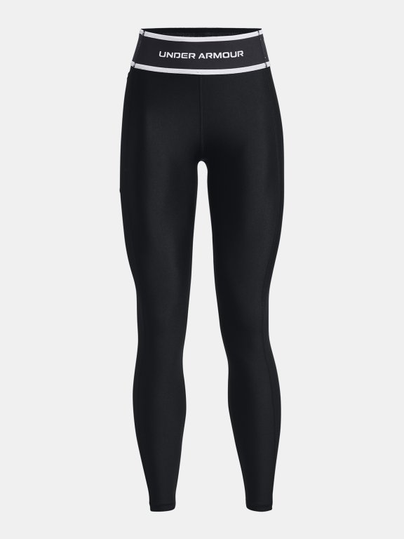 Легінси Under Armour Armour Branded WB Leggings W - чорні