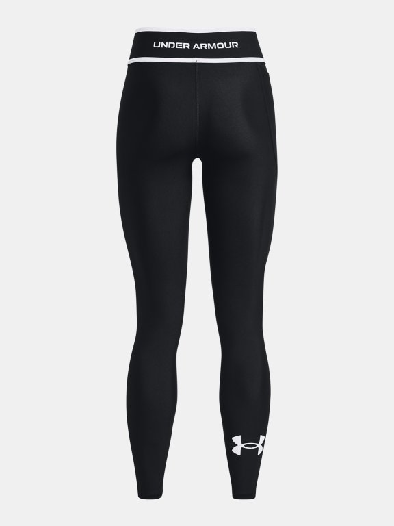 Легінси Under Armour Armour Branded WB Leggings W - чорні