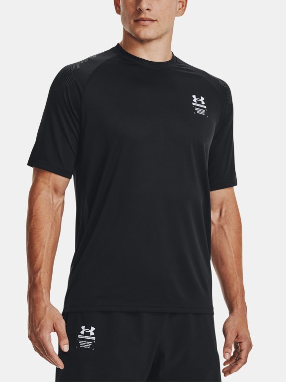 Tričko Under Armour UA Armourprint SS M - černá