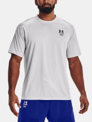 Tričko Under Armour UA Armourprint SS M - šedá