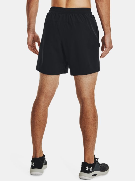 Шорти Under Armour UA Storm Armourprint Woven Storm M - чорні