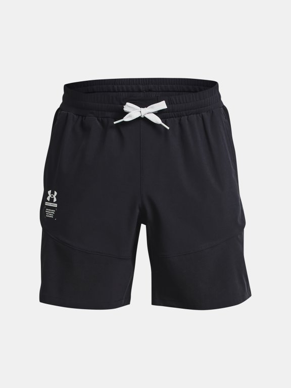 Шорти Under Armour UA Storm Armourprint Woven Storm M - чорні