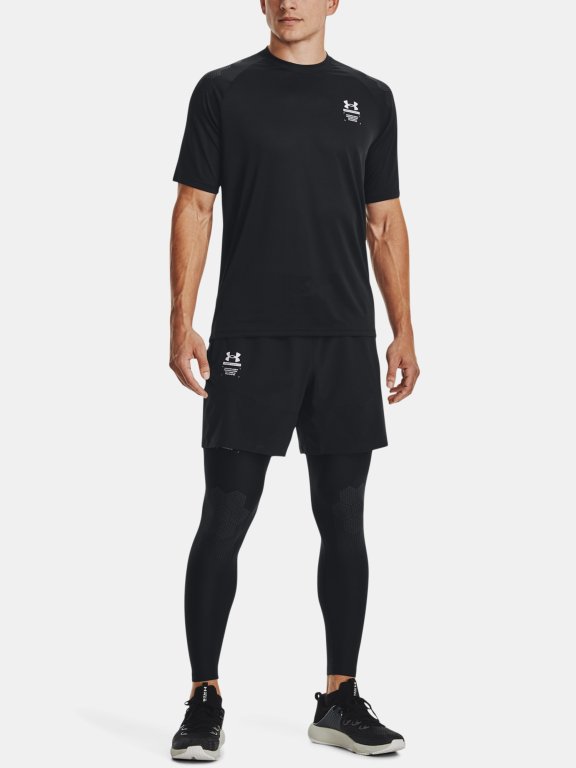 Шорти Under Armour UA Storm Armourprint Woven Storm M - чорні