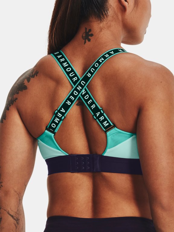 Podprsenka Under Armour UA Infinity High Bra Blockd-GRN