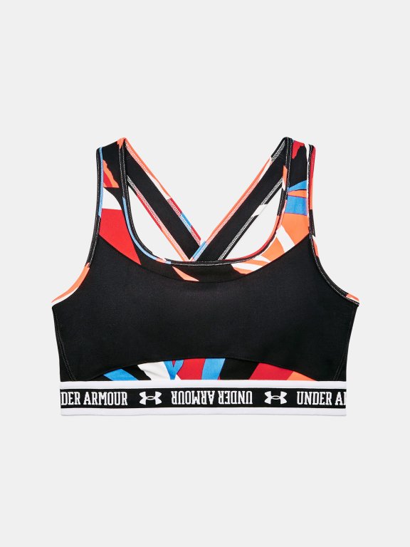 Podprsenka Under Armour UA Crossback Mid-RED
