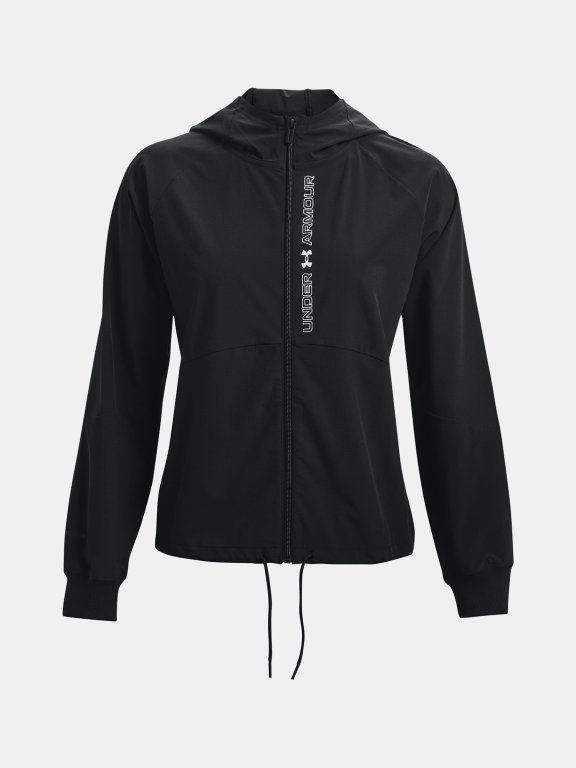 Куртка Under Armour Woven FZ Storm Jacket W - чорна