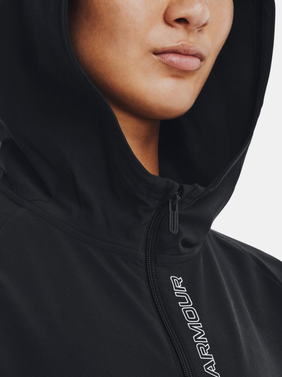 Куртка Under Armour Woven FZ Storm Jacket W - чорна