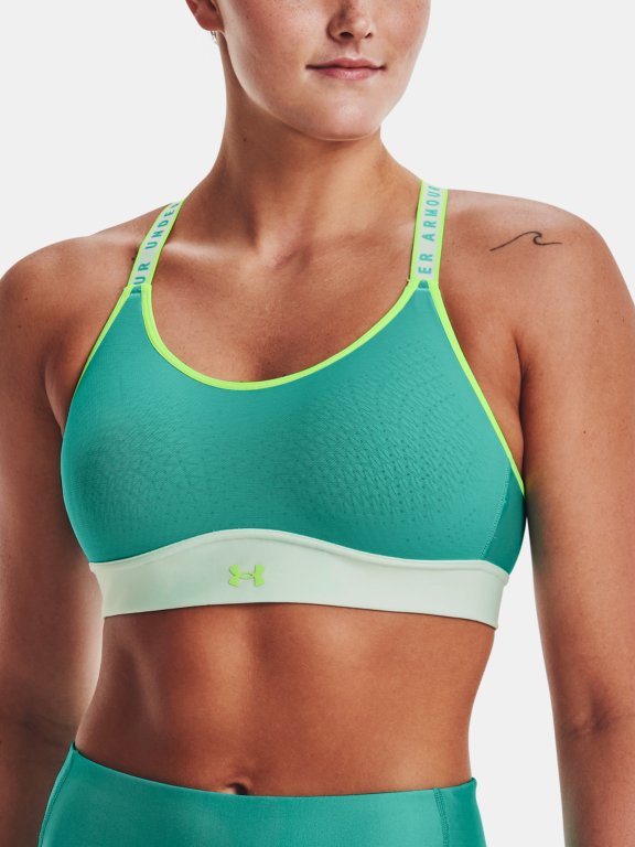 Podprsenka Under Armour UA Infinity Mid Bra Blocked-GRN