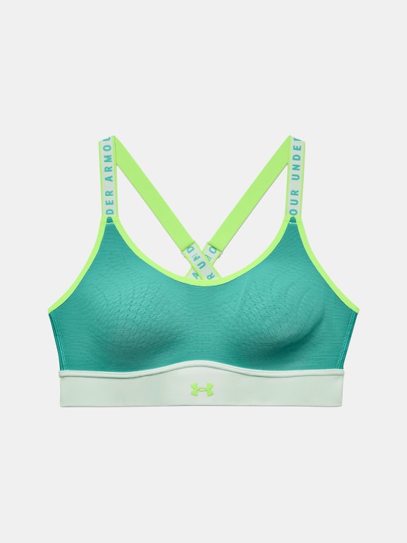 Podprsenka Under Armour UA Infinity Mid Bra Blocked-GRN