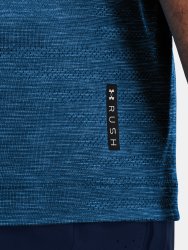 Tričko Under Armour UA Rush Seamless GeoSport SS M - modrá