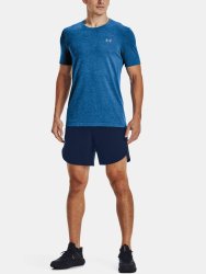 Tričko Under Armour UA Rush Seamless GeoSport SS M - modrá