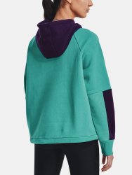 Mikina Under Armour Rival + Fleece Hoodie-GRN