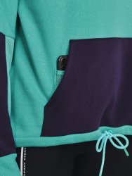 Mikina Under Armour Rival + Fleece Hoodie-GRN