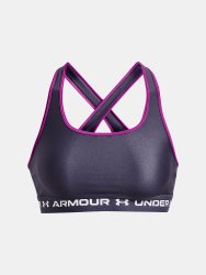 Бюстгальтер Under Armour UA Crossback Mid Bra W - сірий