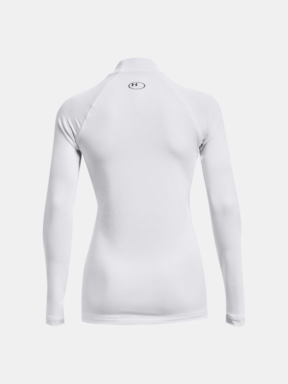 Футболка Under Armour UA CG Authentics Mockneck-WHT