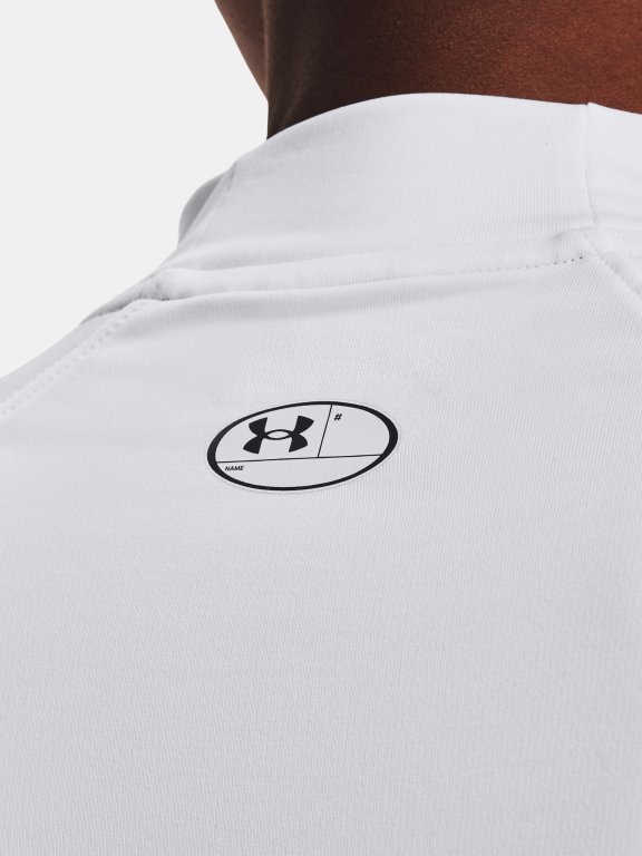 Футболка Under Armour UA CG Authentics Mockneck-WHT