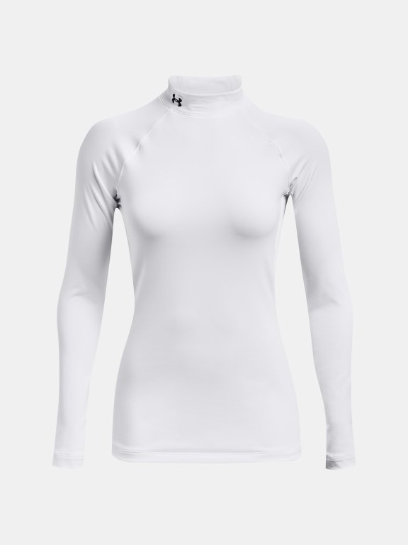Футболка Under Armour UA CG Authentics Mockneck-WHT