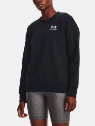 Кофта Under Armour Essential Fleece Crew W - чорна