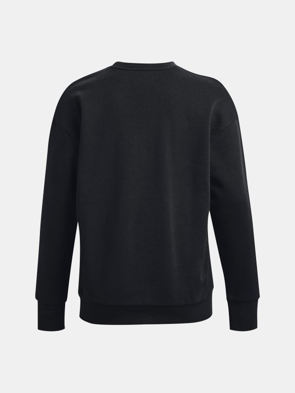 Кофта Under Armour Essential Fleece Crew W - чорна