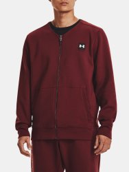 Mikina Under Armour UA Summit Knit Graphic FZ - červená